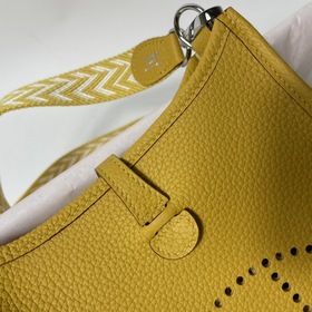 Hermès mini17 сумка через плечо, оригинальная кожа TC, прошита во