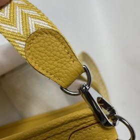 Hermès mini17 сумка через плечо, оригинальная кожа TC, прошита во