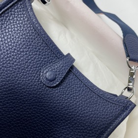 Hermès mini17 сумка через плечо, оригинальная кожа TC, прошита во