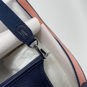 Hermès mini17 сумка через плечо, оригинальная кожа TC, прошита во
