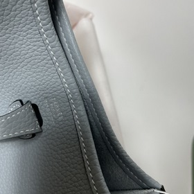 Hermès mini17 сумка через плечо, оригинальная кожа TC, прошита во