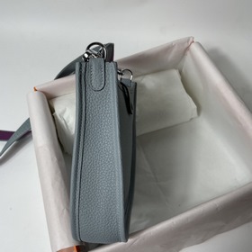 Hermès mini17 сумка через плечо, оригинальная кожа TC, прошита во