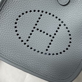Hermès mini17 сумка через плечо, оригинальная кожа TC, прошита во