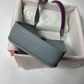 Hermès mini17 сумка через плечо, оригинальная кожа TC, прошита во