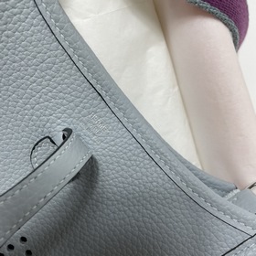 Hermès mini17 сумка через плечо, оригинальная кожа TC, прошита во