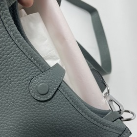 Сумка Hermes mini17 через плечо, оригинальная кожа TC, прошита во