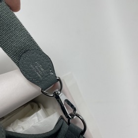 Сумка Hermes mini17 через плечо, оригинальная кожа TC, прошита во