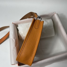 Hermès mini17 сумка через плечо, оригинальная кожа TC, прошита во