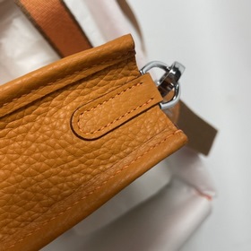 Hermès mini17 сумка через плечо, оригинальная кожа TC, прошита во