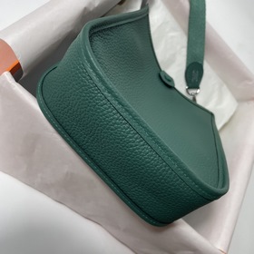 Hermès mini17 сумка через плечо, оригинальная кожа TC, прошита во