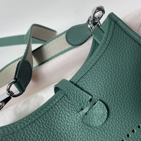 Hermès mini17 сумка через плечо, оригинальная кожа TC, прошита во
