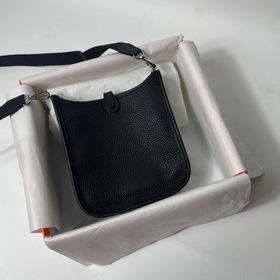 Сумка Hermes mini17 через плечо, оригинальная кожа TC, прошита во