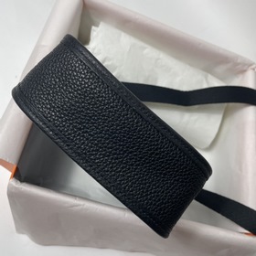 Сумка Hermes mini17 через плечо, оригинальная кожа TC, прошита во