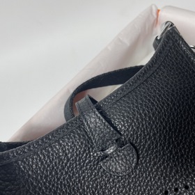 Сумка Hermes mini17 через плечо, оригинальная кожа TC, прошита во