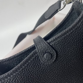 Сумка Hermes mini17 через плечо, оригинальная кожа TC, прошита во