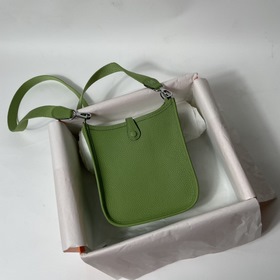 Hermès mini17 сумка через плечо, оригинальная кожа TC, прошита во