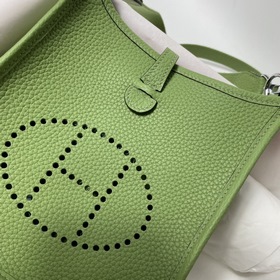 Hermès mini17 сумка через плечо, оригинальная кожа TC, прошита во