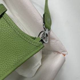 Hermès mini17 сумка через плечо, оригинальная кожа TC, прошита во