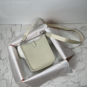 Hermès mini17 сумка через плечо, оригинальная кожа TC, прошита во