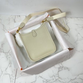 Hermès mini17 сумка через плечо, оригинальная кожа TC, прошита во