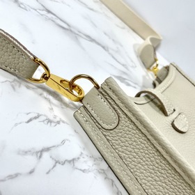 Hermès mini17 сумка через плечо, оригинальная кожа TC, прошита во