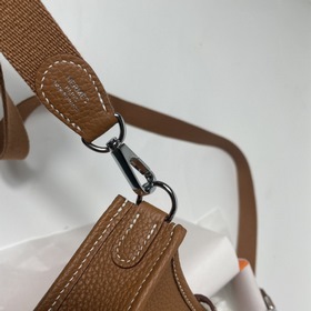 Hermès mini17 сумка через плечо, оригинальная кожа TC, прошита во
