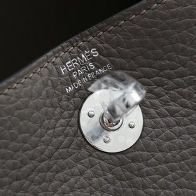 Hermès mini lindy сумка через плечо Импортная кожа TC Шов с вос
