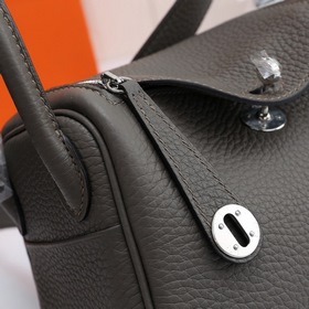 Hermès mini lindy сумка через плечо Импортная кожа TC Шов с вос
