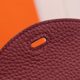 Hermès mini lindy сумка через плечо Импортная кожа TC Шов с вос