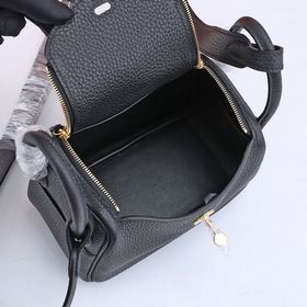 Hermès mini lindy сумка через плечо Импортная кожа TC Шов с вос