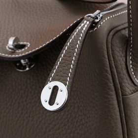 Hermès mini lindy сумка через плечо Импортная кожа TC Шов с вос