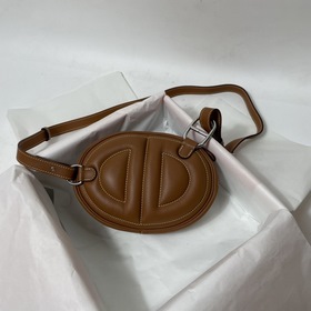 Hermès Pig Nose Waist Bag, Golden Brown Swift