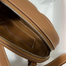 Hermès Pig Nose Waist Bag, Golden Brown Swift
