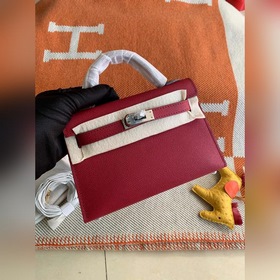 Hermès Kelly Mini сумка второго поколения, импортная кожа Epsom,