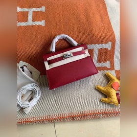 Hermès Kelly Mini сумка второго поколения, импортная кожа Epsom, 