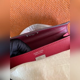 Hermès Kelly Mini сумка второго поколения, импортная кожа Epsom, 