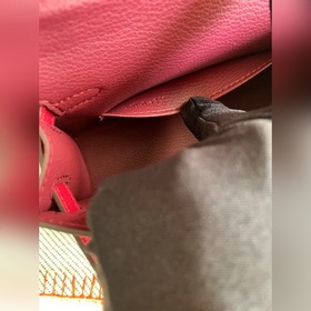 Hermès Kelly Mini сумка второго поколения, импортная кожа Epsom, 