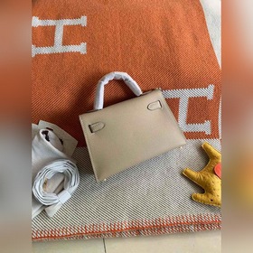 Hermès Kelly Mini сумка второго поколения, импортная кожа Epsom, 