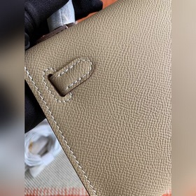 Hermès Kelly Mini сумка второго поколения, импортная кожа Epsom, 