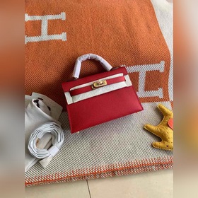 Hermès Kelly Mini сумка второго поколения, импортная кожа Epsom,