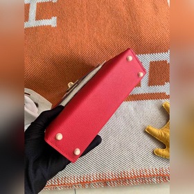 Hermès Kelly Mini сумка второго поколения, импортная кожа Epsom, 
