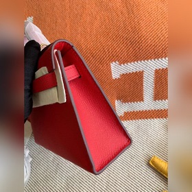 Hermès Kelly Mini сумка второго поколения, импортная кожа Epsom, 