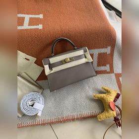 Hermès Kelly Mini сумка второго поколения, импортная кожа Epsom, 