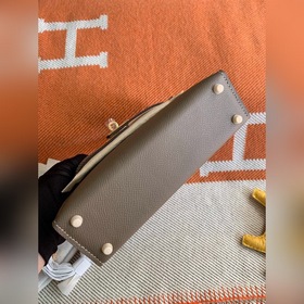 Hermès Kelly Mini сумка второго поколения, импортная кожа Epsom, 