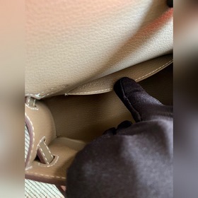 Hermès Kelly Mini сумка второго поколения, импортная кожа Epsom, 
