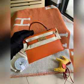 Hermès Kelly Mini сумка второго поколения, импортная кожа Epsom,