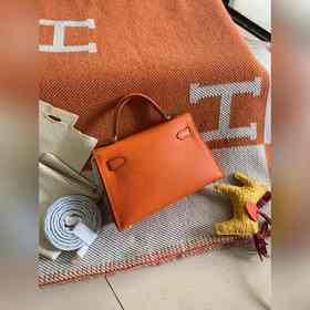 Hermès Kelly Mini сумка второго поколения, импортная кожа Epsom, 