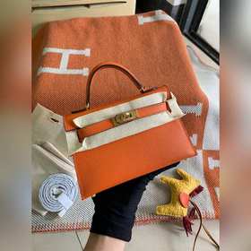 Hermès Kelly Mini сумка второго поколения, импортная кожа Epsom, 