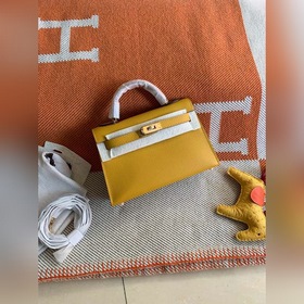 Hermès Kelly Mini сумка второго поколения, импортная кожа Epsom, 