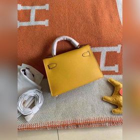 Hermès Kelly Mini сумка второго поколения, импортная кожа Epsom, 